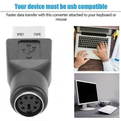 PS/2 Female to USB 2.0 Male