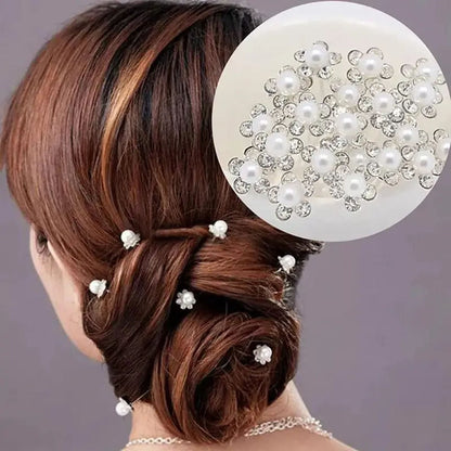 20pcs Elegant Bridal Hair Pins with Pearls
