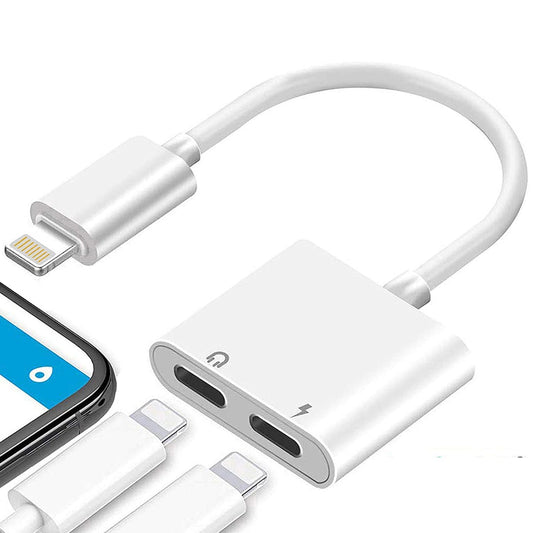 2 Pack Double Lightning Adapter