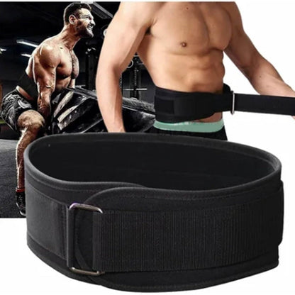 Adjustable Nylon Weight Lifting Belt for Men and Women