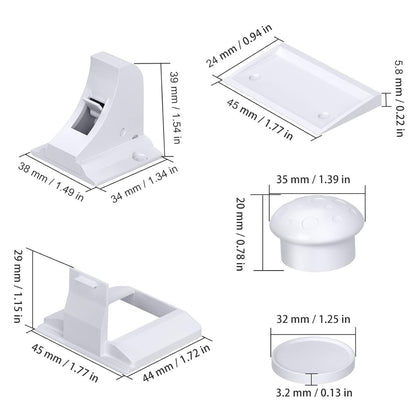 4pcs Babyproof Magnetic Cabinet Locks