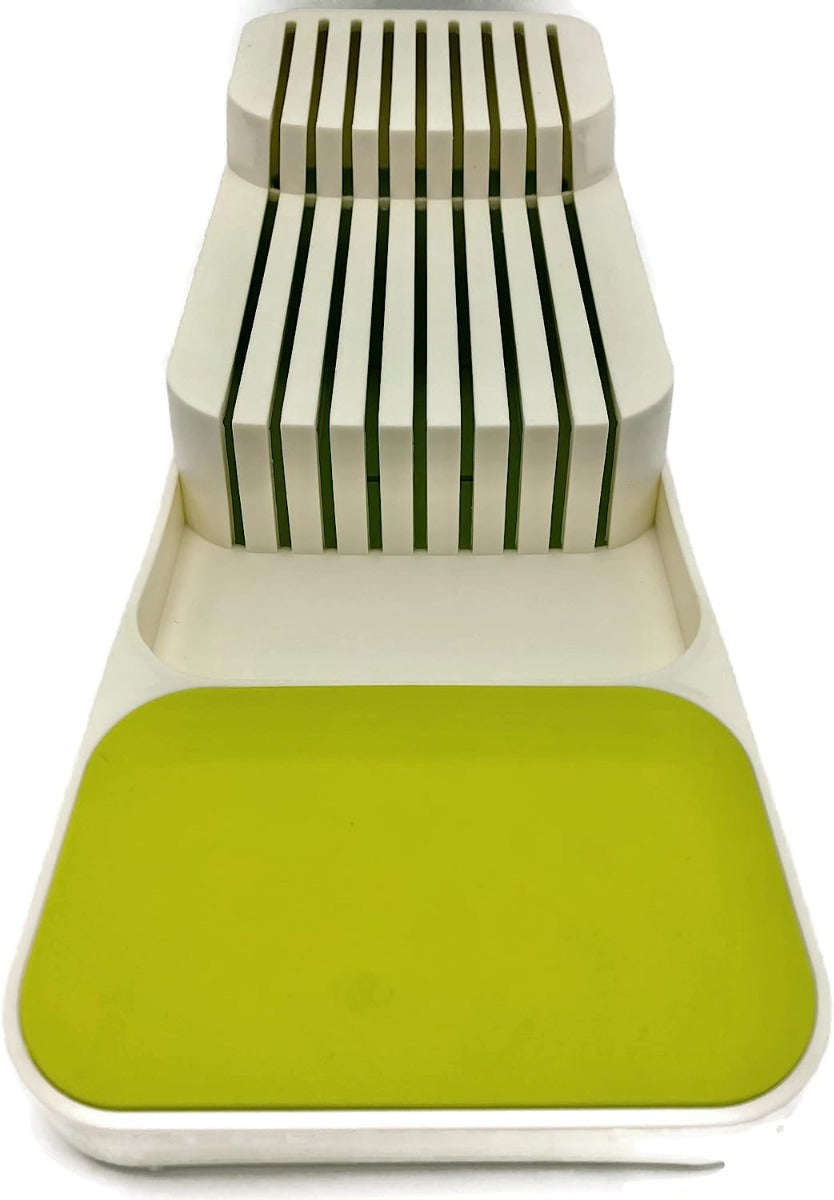 In-Drawer Knife Storage Organizer Box, 2 Tier