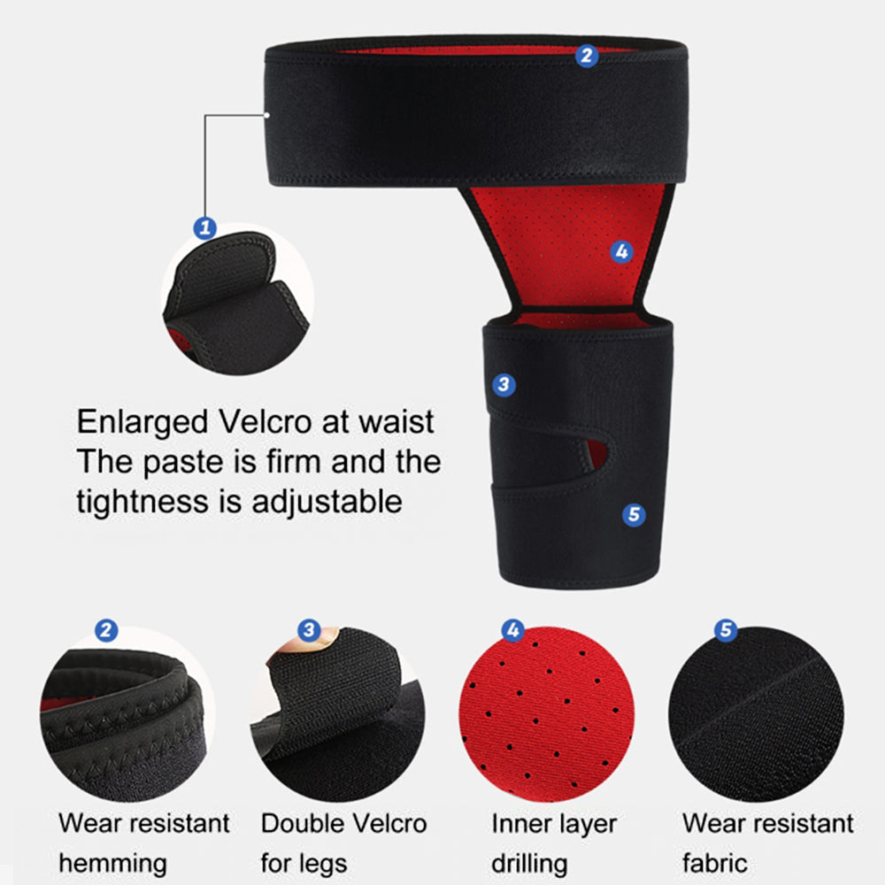 THIGH SUPPORT KNEE WRAP