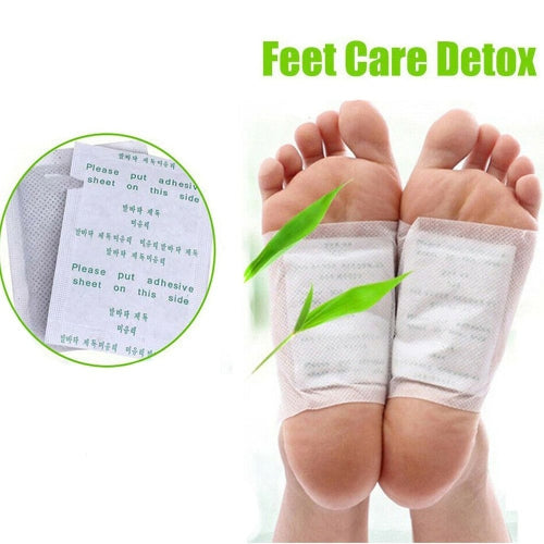 Bamboo vinegar foot pads with adhesive sheets