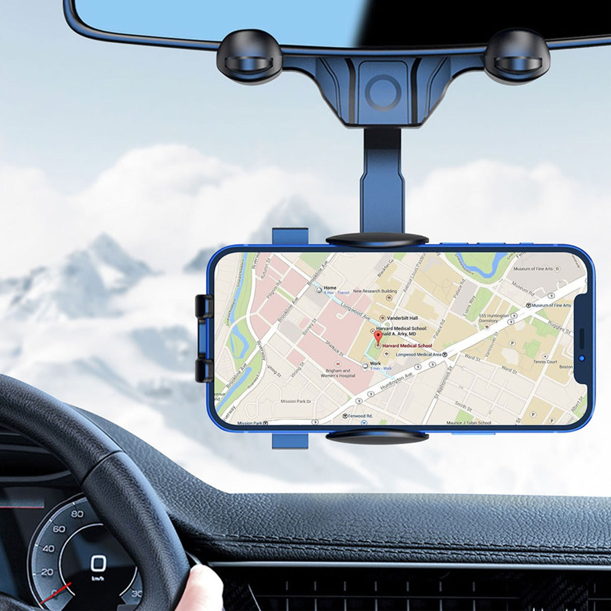 360° Rotatable Car Phone Mount