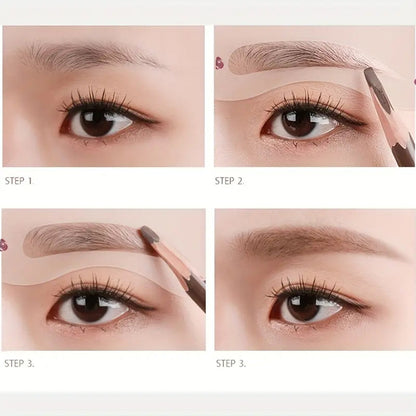24 Styles Eyebrow Template Set