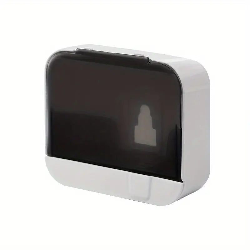 Bathroom Soap Holder Flip Lid Soap StoragePunch Soap Dish With Drain