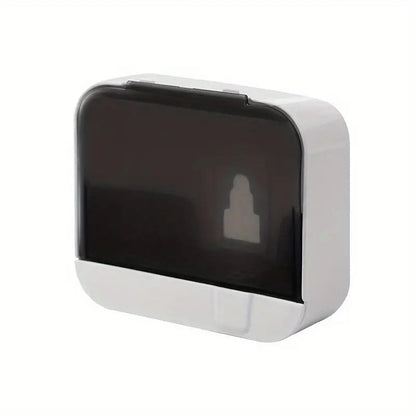Bathroom Soap Holder Flip Lid Soap StoragePunch Soap Dish With Drain