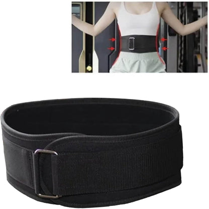 Adjustable Nylon Weight Lifting Belt for Men and Women