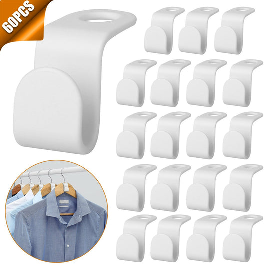 60pcs Clothes Hanger Connector Hooks
