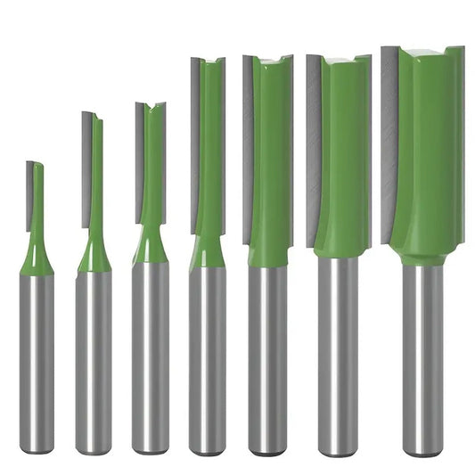 7 Pcs 1/4 Shank Router Bit
