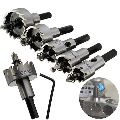 5pcs 16-30mm Saw Cutter Drill Bit Set