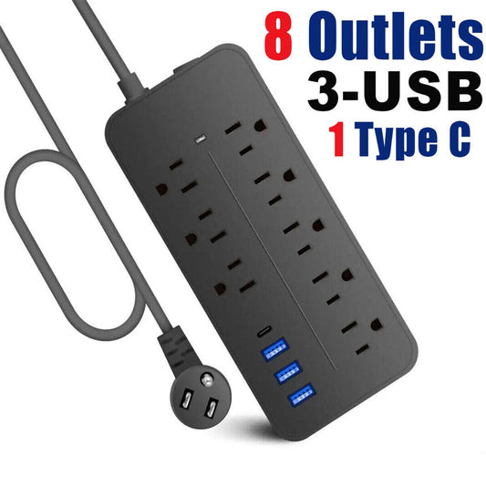 USB Surge Protector Power Strip