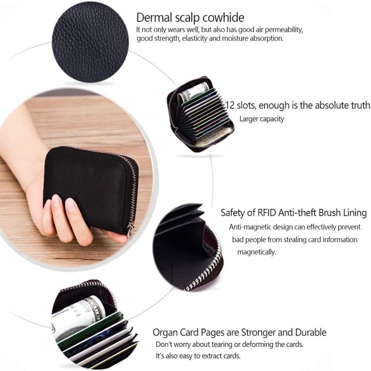 Credit Card Holder 12 cards slots
