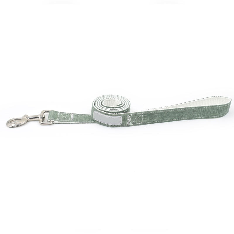 KL-039 PET PULL ROPE BAMBOO FIBER -Green -Small