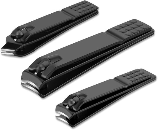 3pcs Stainless Steel Nail Clipper Set