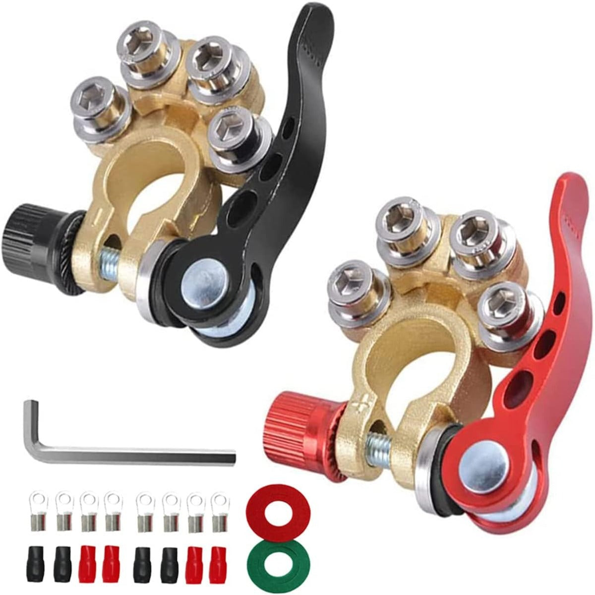 2 PCS, Car battery terminal connectors