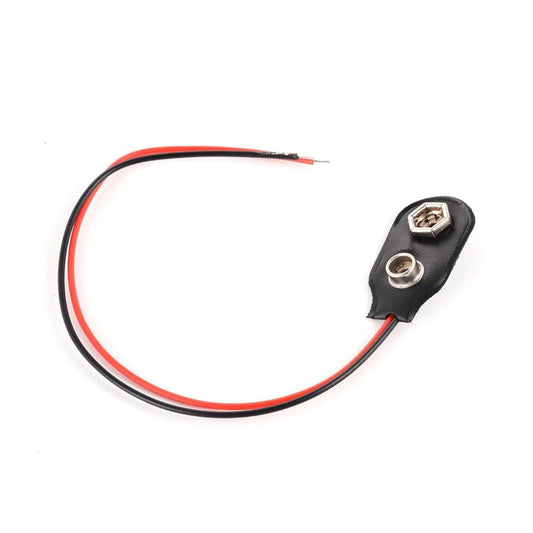 9V Volt Battery Connector T Type Clip Plug Wire Cord 15CM