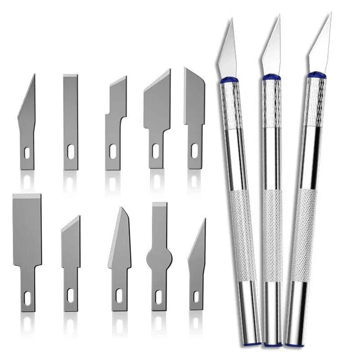 13Pcs Metal Carving Knife Set