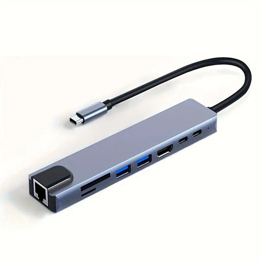 8 In 1 USB- C Hub Adapter