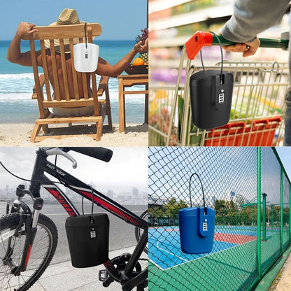 Portable Beach Password Bucket