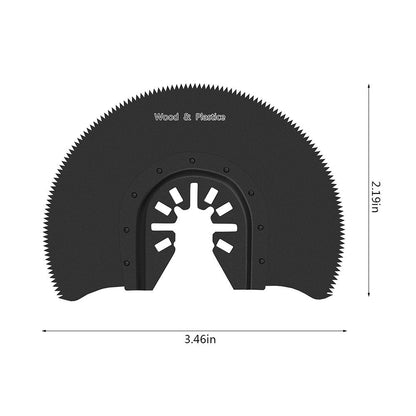 2pcs 3-1/2-Inch Semicircle Precision Saw Blades