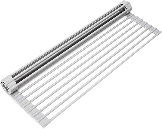 Multipurpose Roll-Up Dish Drying Rack