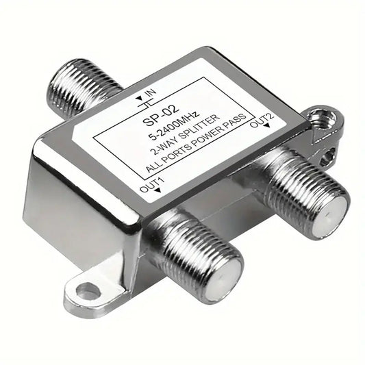 5-2400MHz 2-way Coaxial Digital Cable Distributor