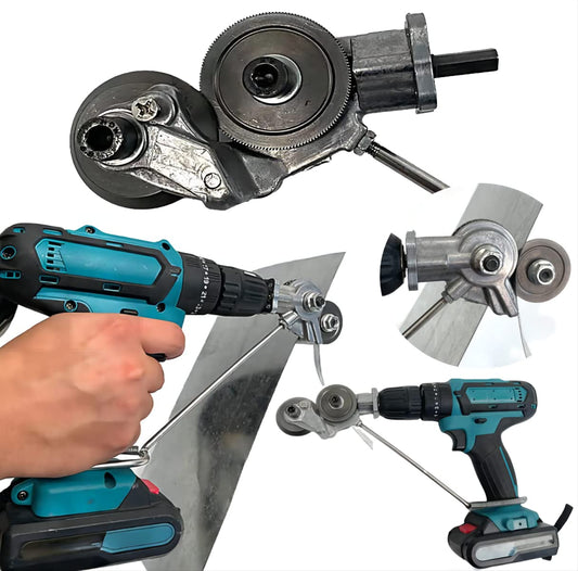 Electric Drill Plate Cutter Set