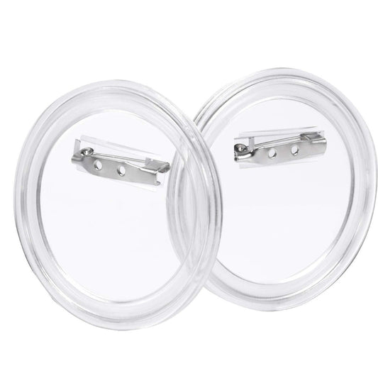 Clear Acrylic Button Badge Kit Handmade DIY Craft Supplies