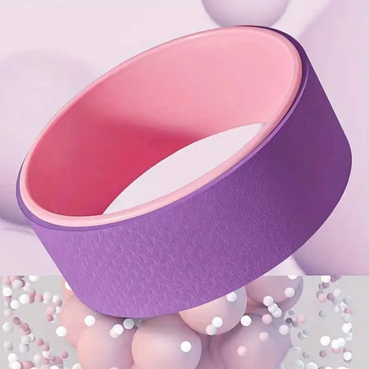 1pc Double Colors Yoga Wheel For Back Bending