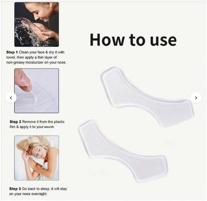 2Pcs/OPP Silicone Patches for Lip Reusable