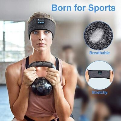 Bluetooth Headband Music Call-Black
