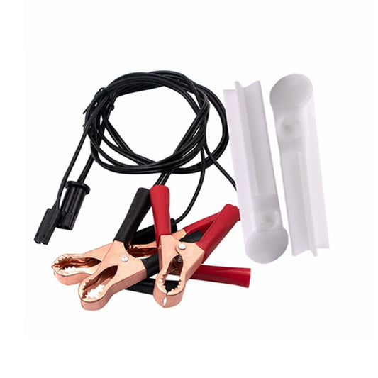 Universal Fuel Injector Flush Cleaner Adapter DIY Kit Car Cleaning Tool + Nozzle