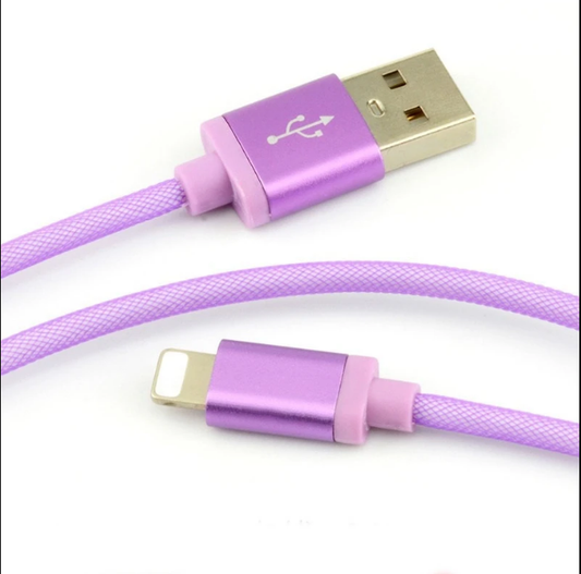 Fishing net braid charging cable for Smartphone