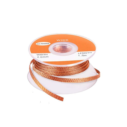 2.0mm 1.5M Desoldering Braid Solder Remover 1 Pc