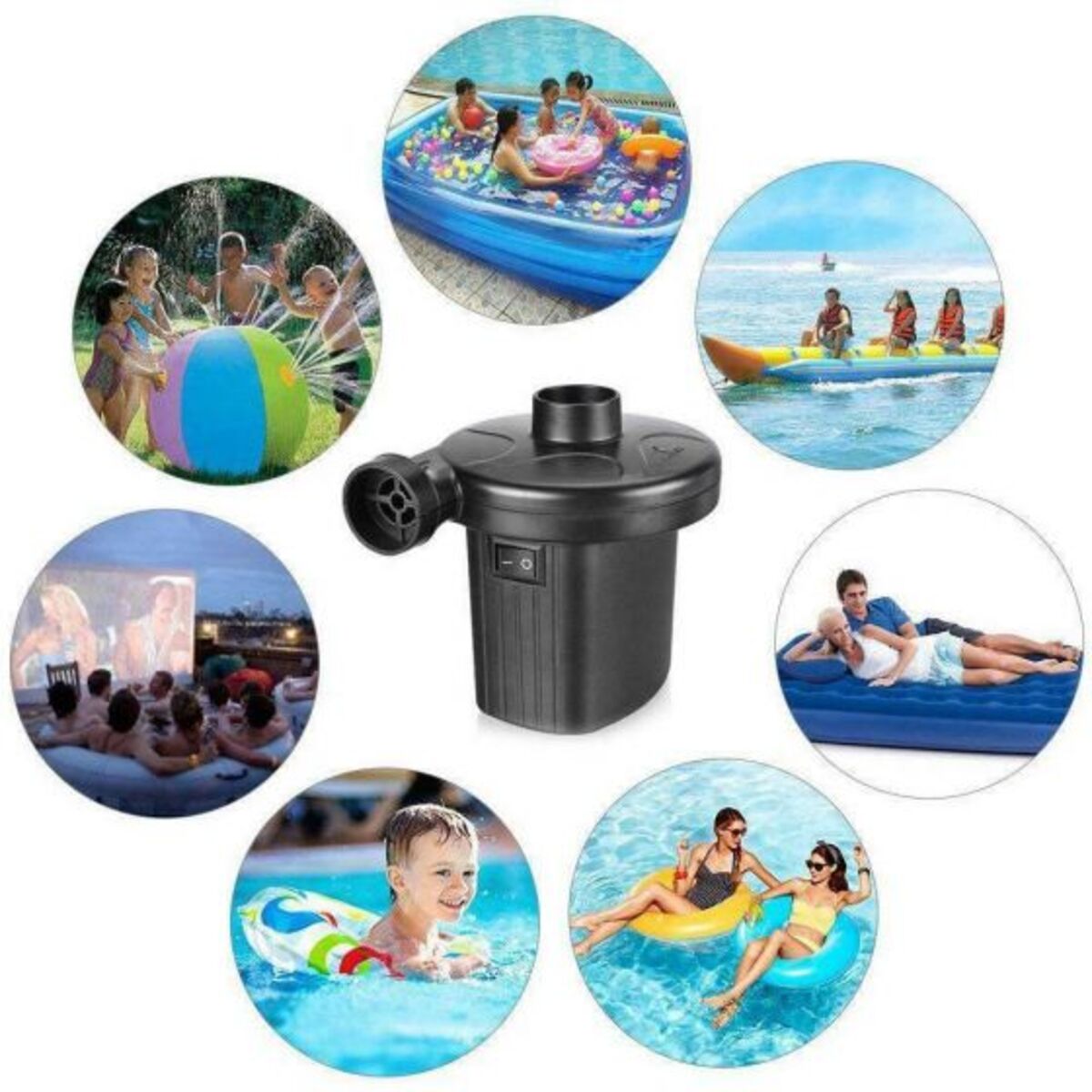 Electric Air Pump Inflator pool