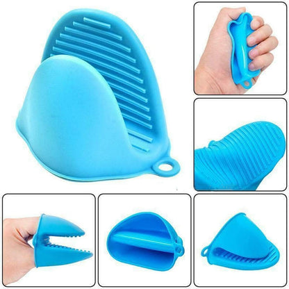 Heat Insulation Gloves-Blue