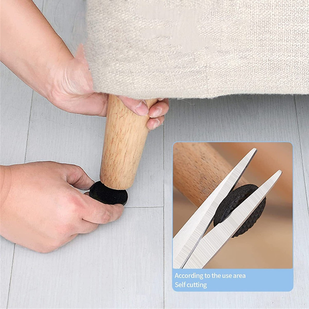 30 Pcs Floor Protector pads-Round