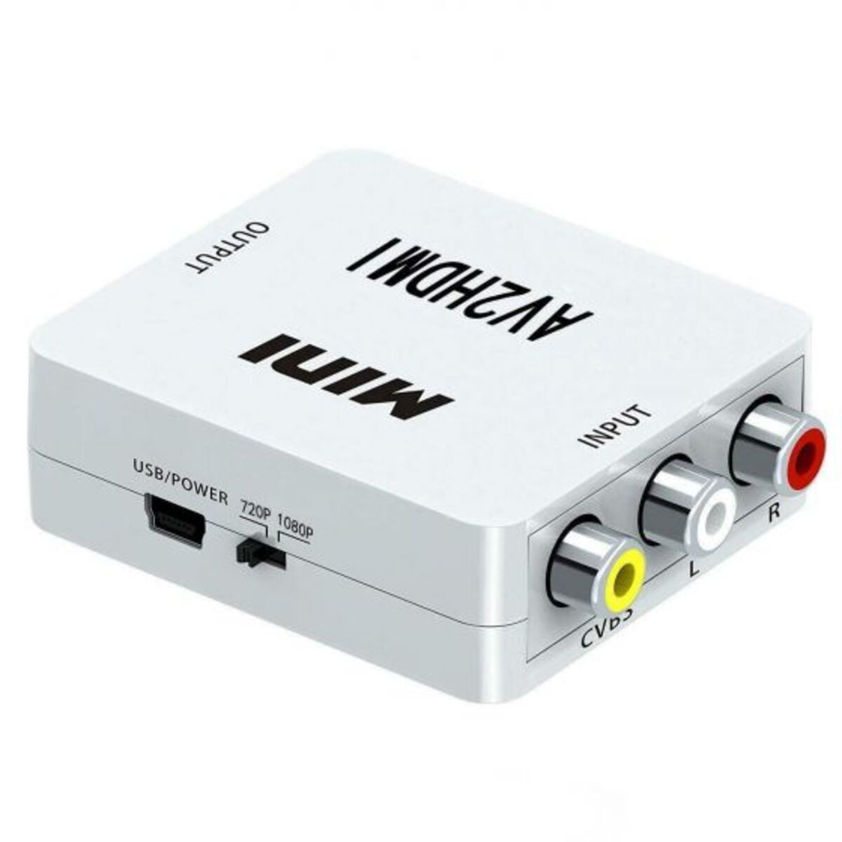 AV to HDTV Upscale Convertor 1080P 60Hz