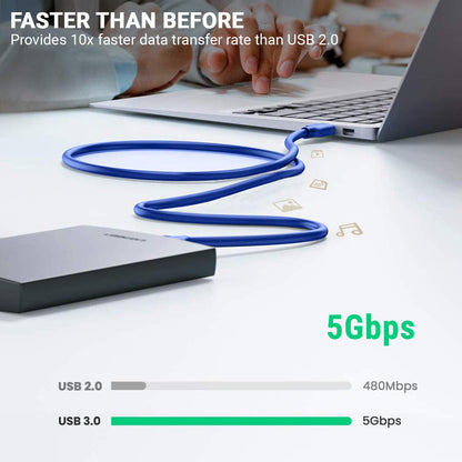 USB 3.0 Type A Male to Micro B USB Cable