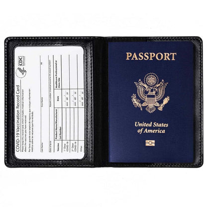 Passport Holder- Black