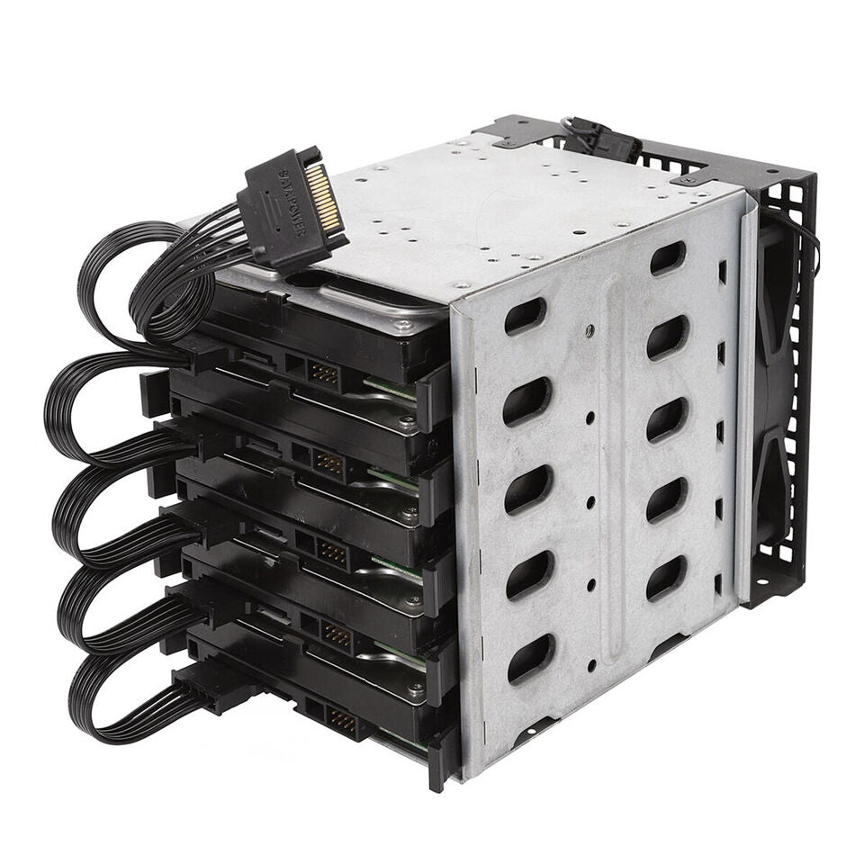 15Pin SATA To 5SATA Hard Drive Splitter Adapter Cable