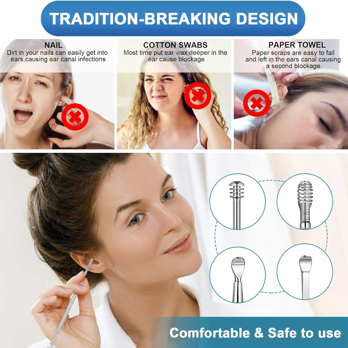 7pcs Ear Wax Removal Tool