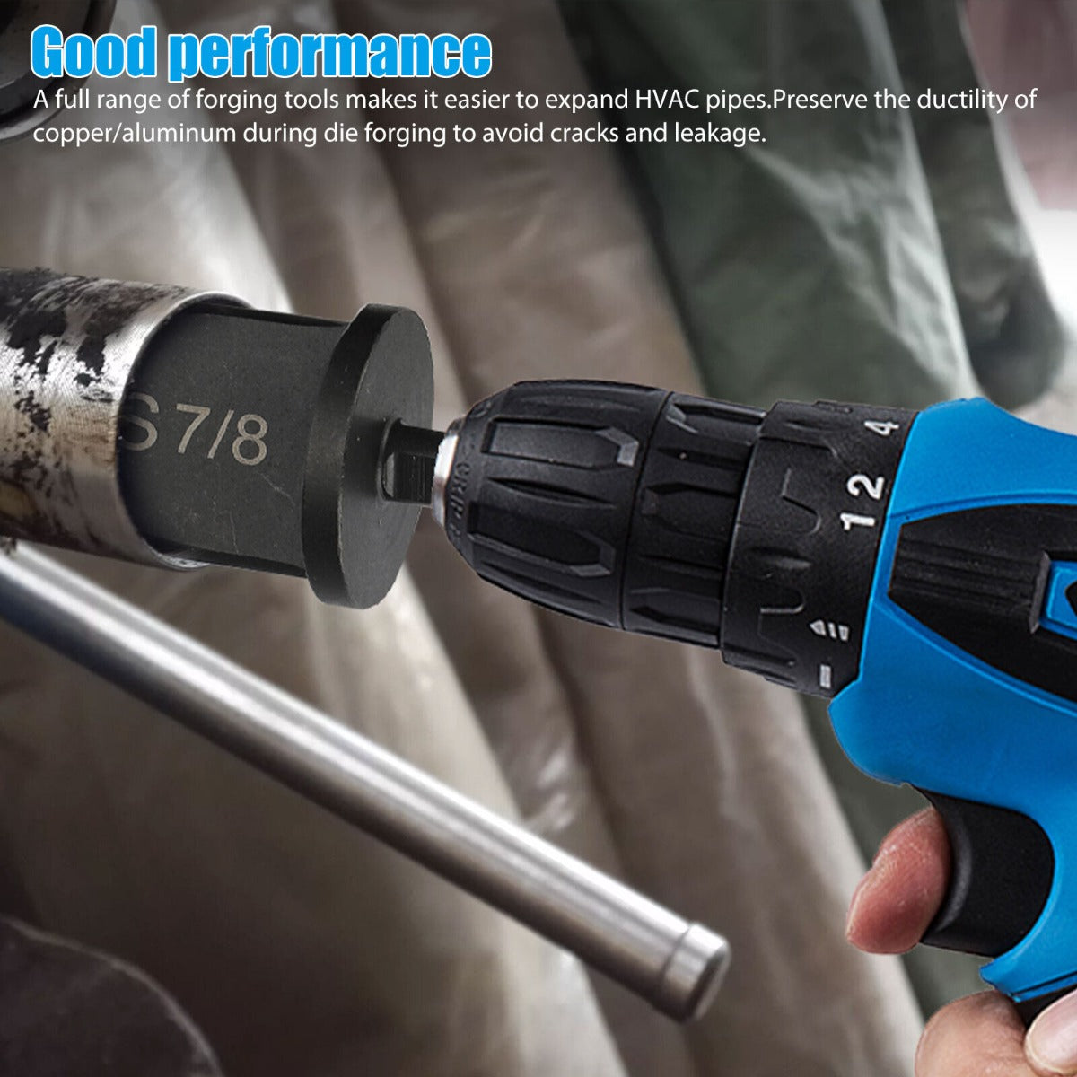 6pcs Swaging Tool Drill Bit Set