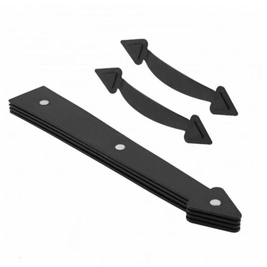 4 Hinges and 2 Handles Door Decorative Magnetic