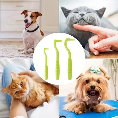 3pcs Pet Tick Remover Tool
