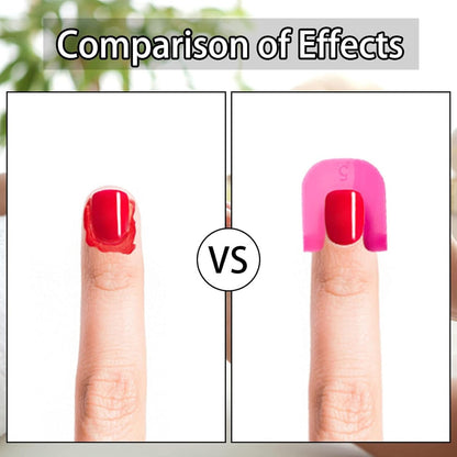 26 Pcs 10 Sizes U Curve Shape Nail Protector