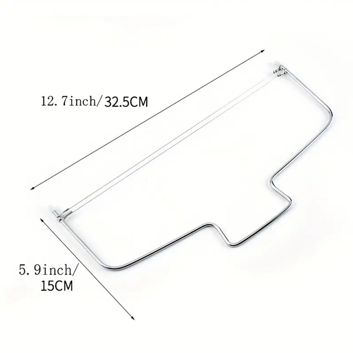 2-Wire Layer Cake Cutter Slicer Leveler