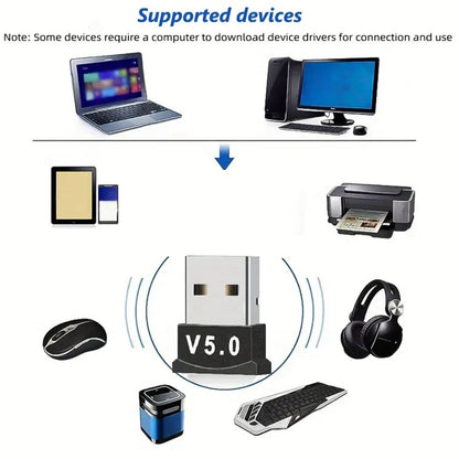 USB Wireless 5.0 Adapter Dongle